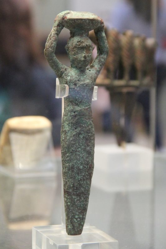 Bronze foundation figurine of Shulgi from the Temple of Dimtabba at Ur, now in British Musuem. Photo: CC0 1.0.